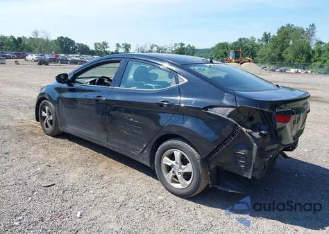 2014 Hyundai Elantra Se z USA, uszkodzony, nr VIN KMHDH4AEXEU088644